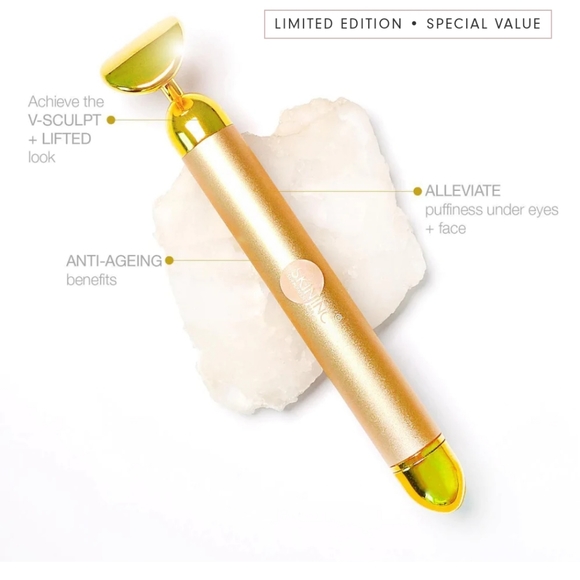SkinICN Other - NWT SkinINC Sculpt Lift Bar 24 Karat Gold Lifting Anti-Aging Under Eye Puffiness